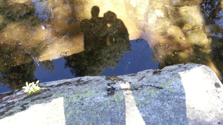 Diving Rock Reflection