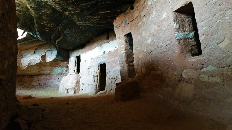 Inside first Wall Moon House