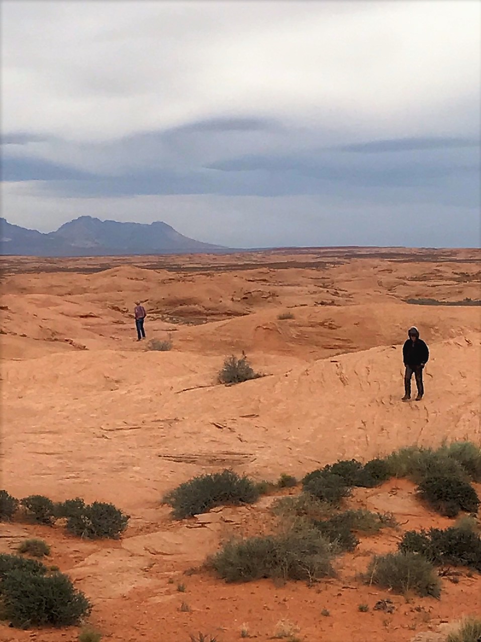 Ron and Lyle finding the way