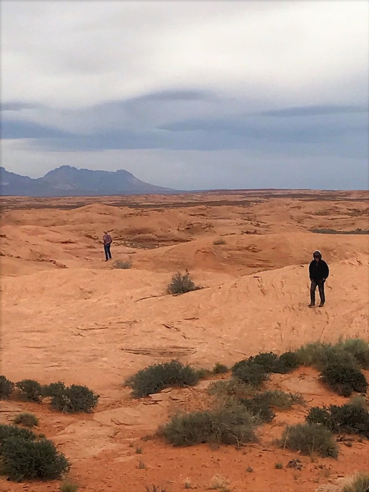 Ron and Lyle finding the way