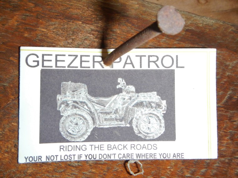 Bass Cabin Geezer Patrol