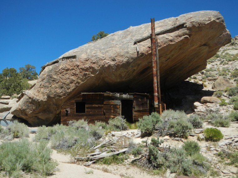 Bass Cabin Under Rock