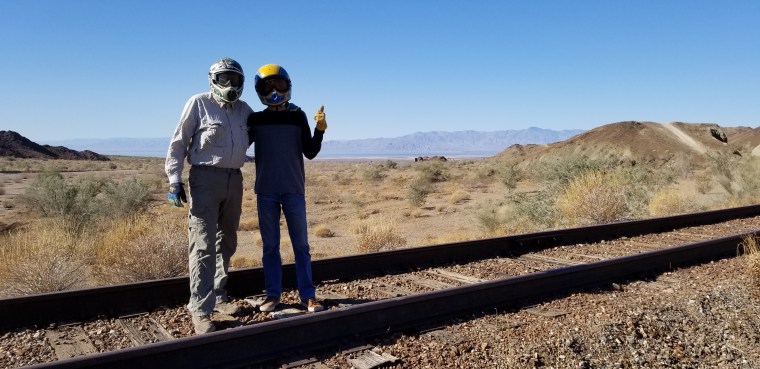 Doug and Zak Train Tracks