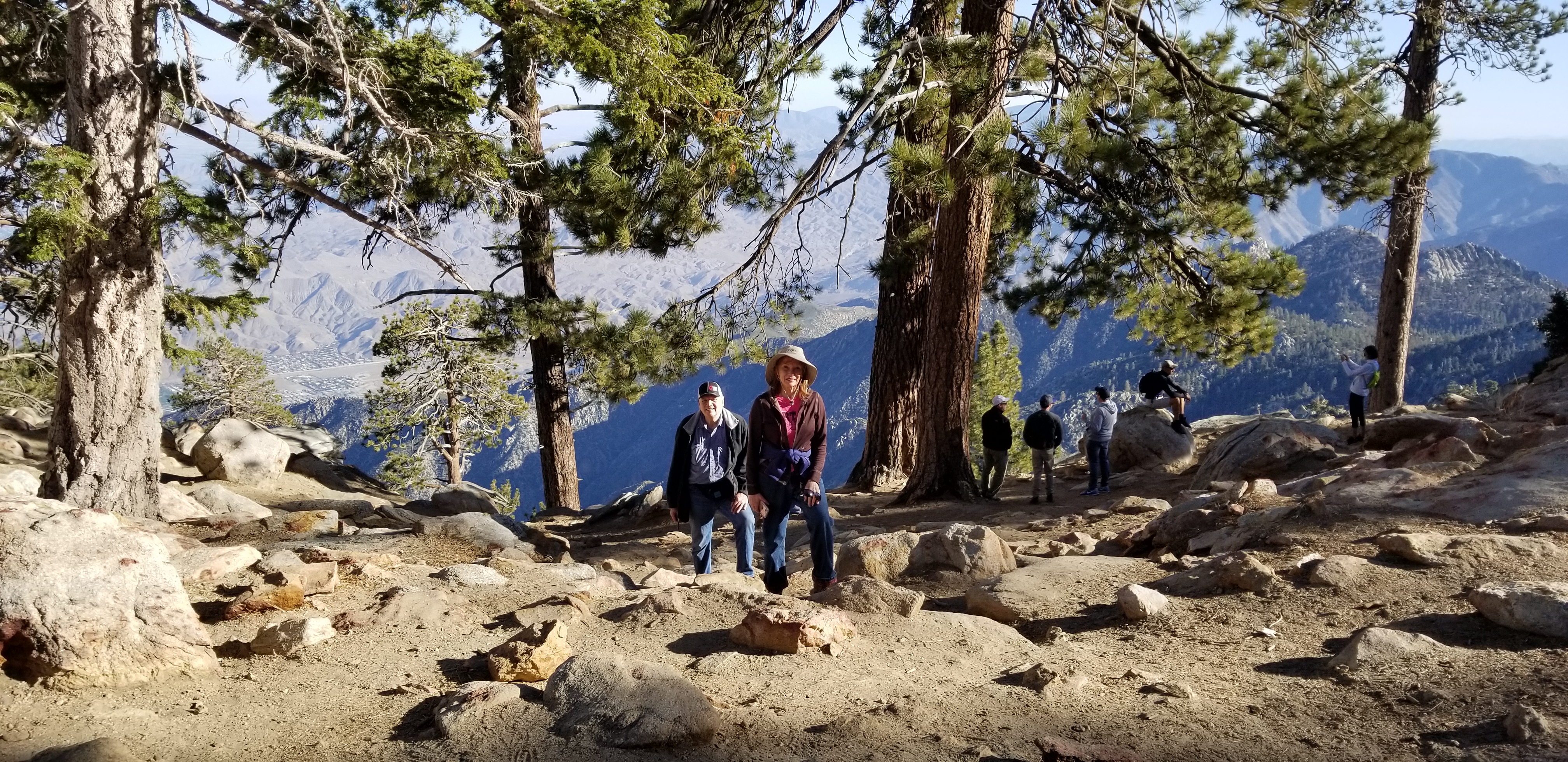 Doug Sandi Palm Springs Tram Overlook