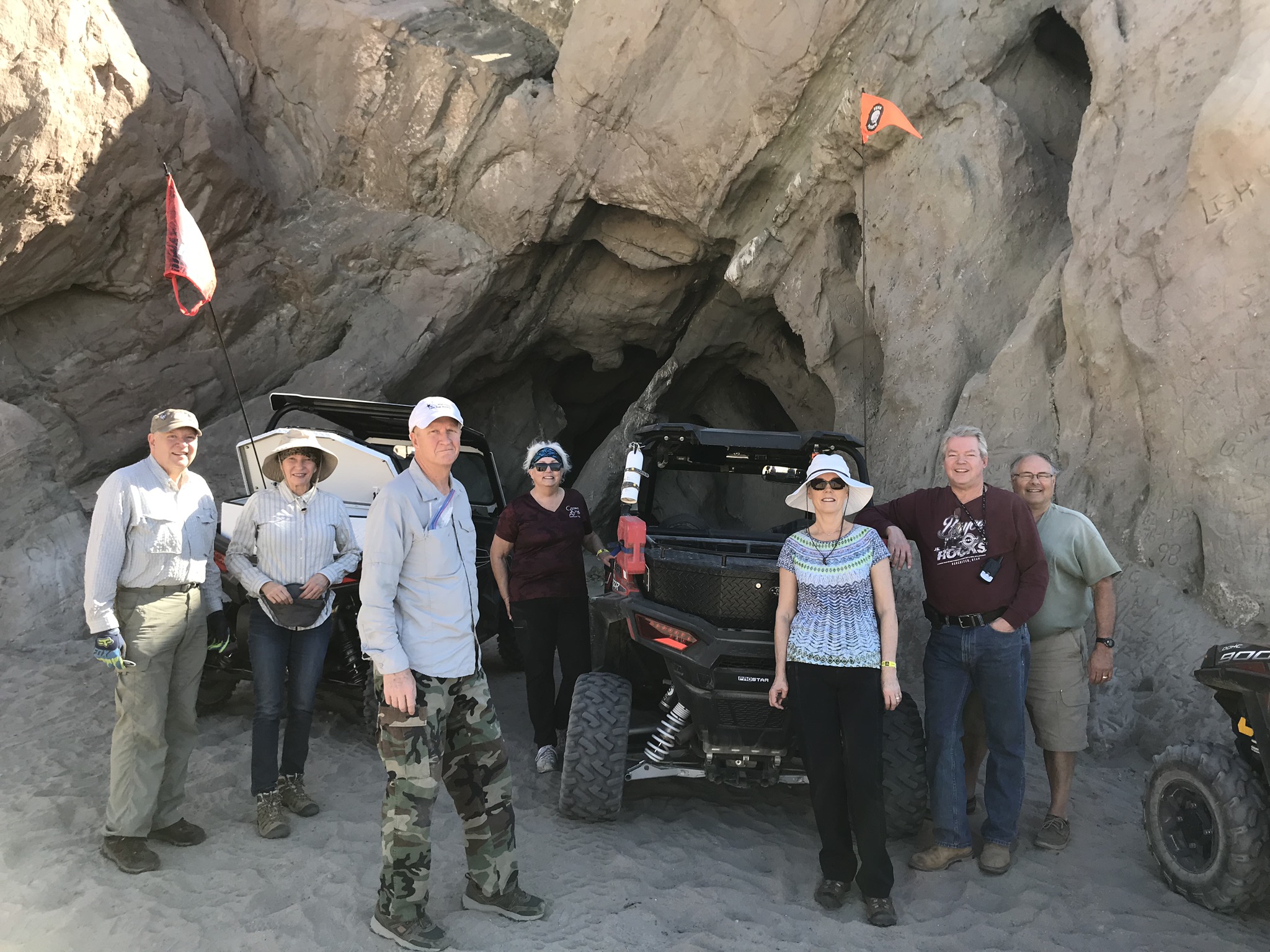 Group at Bat Caves